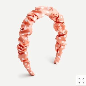 J. Crew Headband in Polkadot